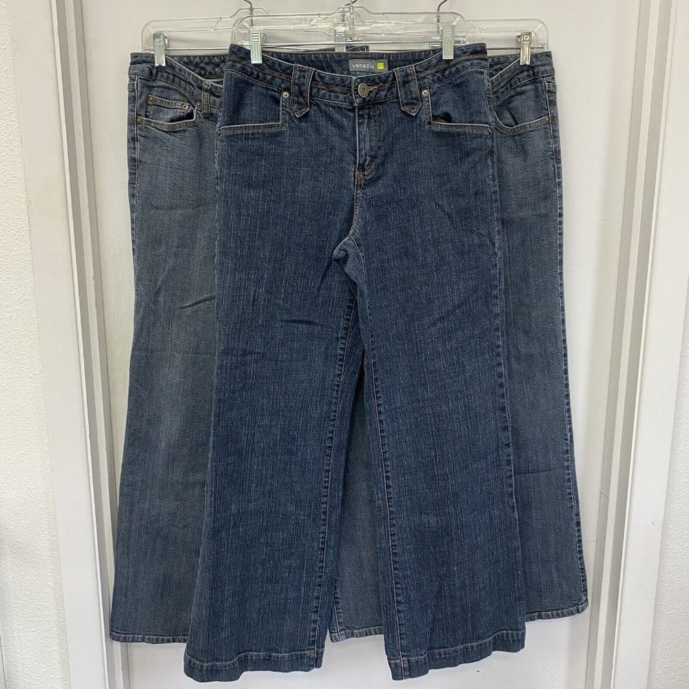 Venezia Stretch Bootcut & Trouser Jean Women's Size 1 LOT OF 3 PAIRS